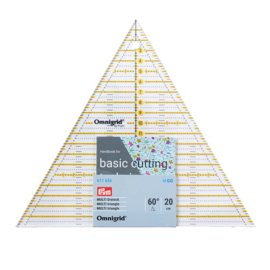 Multi Triangle Patchwork Omnigrid Ruler Prym