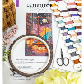 Crystal moonlight - aida - Leti Stitch telpakket
