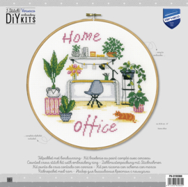 Home office | Aida telpakket met borduurring | Vervaco