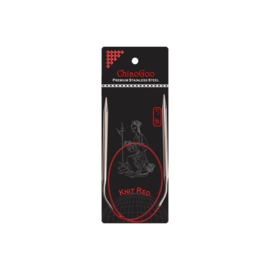 3.0 mm Knit RED rondbreinaald 100cm | ChiaoGoo
