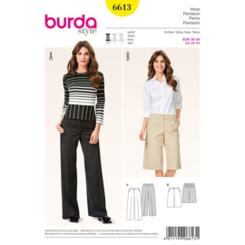 6613 Burda Naaipatroon | Broek in variaties