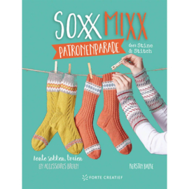SoxxMixx patronenparade | Bonte sokken, truien en accessoires breien | Kerstin Balke
