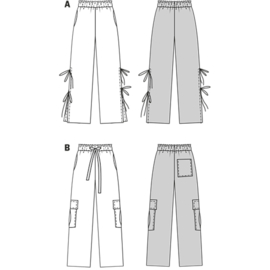 5743 Burda Patroon - Broek in variatie