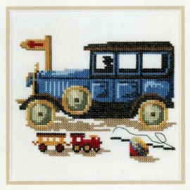 Antique toys Car Evenwave telpakket Lanarte
