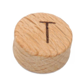 Houten letterkraal T