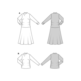 5616 Burda naaipatroon - Jurk & Trui