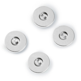 19mm zilver  | 3 stuks Magneetknopen | Prym