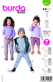 9211 Burda Naaipatroon | Broek in variatie