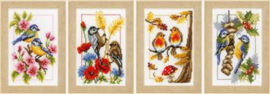 Four Seasons set of 4 Vervaco Miniature