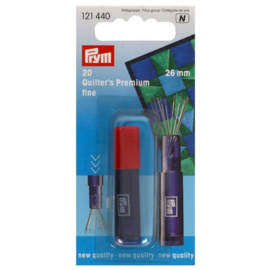 Fine 26mm Quilter's Premium Needles in Magnetic Holder Prym