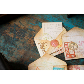 Postale | Thinlits snijmal | Tim Holtz | Sizzix