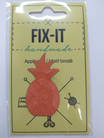 Pineapple Glitter Fix-it Applique Patch