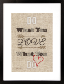 Do What You Love Vervaco telpakket