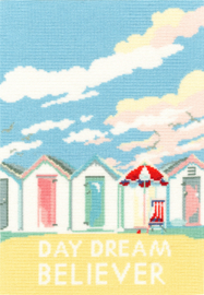 Vintage Beach Huts Aida Bothy Threads Cross Stitch Kit