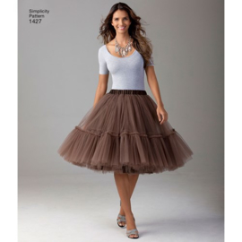 1427 R5 Simplicity Naaipatroon | Petticoat met variatie maat 40-48