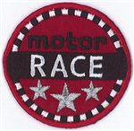 97v9 Motor Race ReStyle Applique Patch 