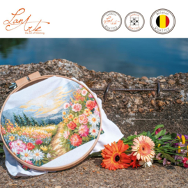 A walk through colour - evenweave - Lanarte telpakket