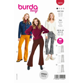 5874 Burda Naaipatroon | broek in variatie