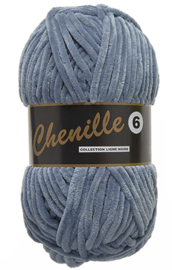 22 Blauw Grijs Chenille 6 Lammy Yarns