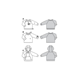 9308 Burda Naaipatroon | Sweater in Variatie