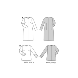 5606 Burda naaipatroon - Jurk & Trui