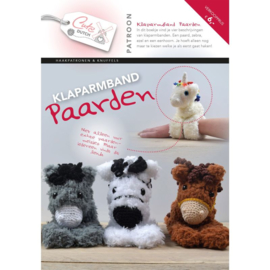 Patroonblad Klaparmband Paarden