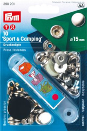 15mm Vernietbare Drukknopen Sport Prym