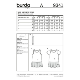 9341 Burda Naaipatroon | Jurk in variatie