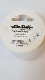 0.3mmx50m Perlon-Draad