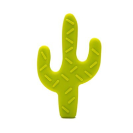 Gifgroen siliconen cactus bijtring Durable