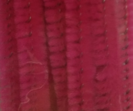 Roze 30cm Chenille/ Pijpenragers