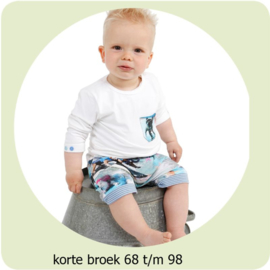 Korte broek maat 68 t/m 98 Annie do it yourself naaipatroon