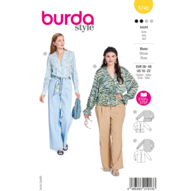 5746 Burda Patroon - Blouse in variatie