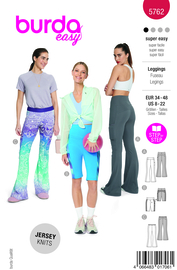 5762 Burda Naaipatroon | Legging in variatie