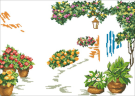 Seaside Paradise | Voorbedrukt Borduurpakket | Needleart World