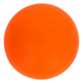 693 Orange 15mm/0.6" Silicone Beads Opry