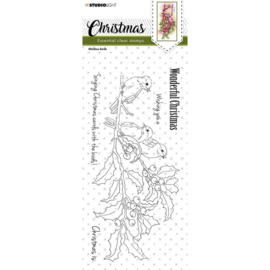 Christmas Slimline | Essential clear stamps | Studio Light