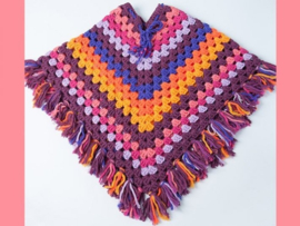 Gehaakte Poncho Hazel Durable Cosy