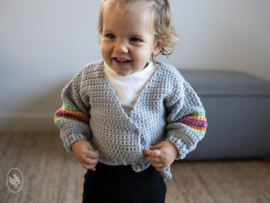 Babyvestje Rainbow Gehaakt Durable Cosy Fine