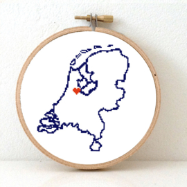 Nederland Borduurpatroon Studio Koekoek