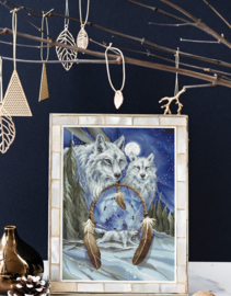 Nothing Can Hold Back a Dream | Aida telpakket | Leti Stitch