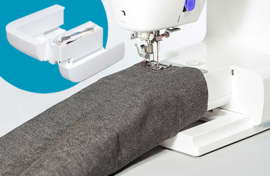 Juki HZL 357 Sterk en simpel moeiteloos door meerdere lagen jeans