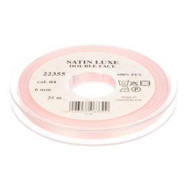 04 6mm/¼" Lint Satin Luxe Double face p.m. / per 3.3 feet