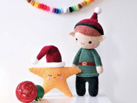 Christmas Elf Crochet Durable Velvet, Cosy Fine & Coral