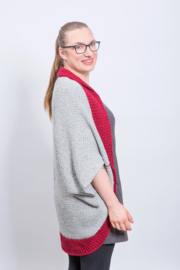 Shrug Tunisian Crochet Schachenmayr Merino 120