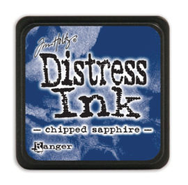 Chipped sapphire | Distress Mini ink pad | Ranger Ink