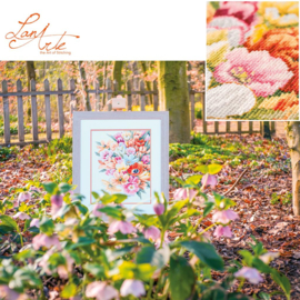 Bedek me met tulpen | Evenweave telpakket | Lanarte