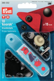  ø 15mm/0.6" Anorak Press Fasteners Prym 