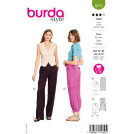 5740 Burda Patroon - Broek in variatie