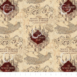06 Harry Potter The Marauders Map  Camelot Fabrics